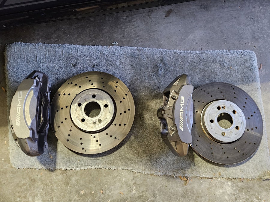 FS: Front AMG rotors, pads and calipers for W118 CLA - Price reduced!